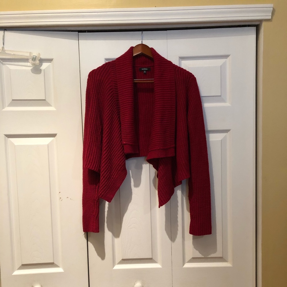 Express Crop Cardigan